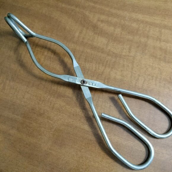 EKCO Other - VINTAGE EKCO USA 8 INCH METAL KITCHEN TONGS